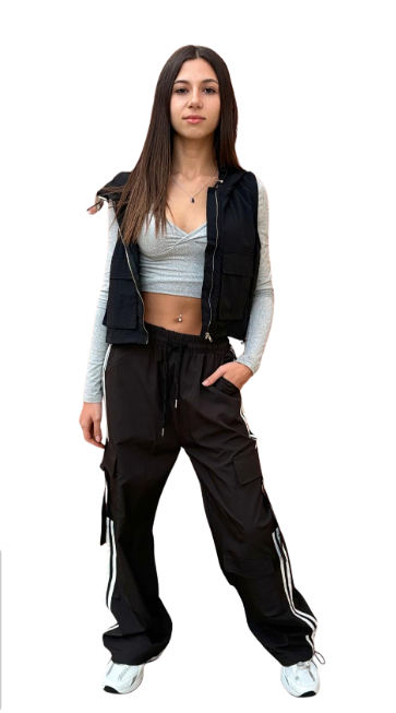 CHALECO GREGORI NEGRO