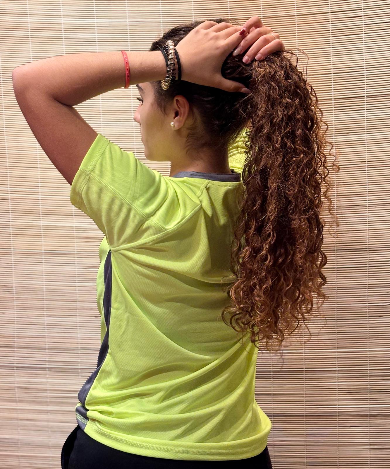 CAMISETA TÉCNICA AMARILLA FLUOR